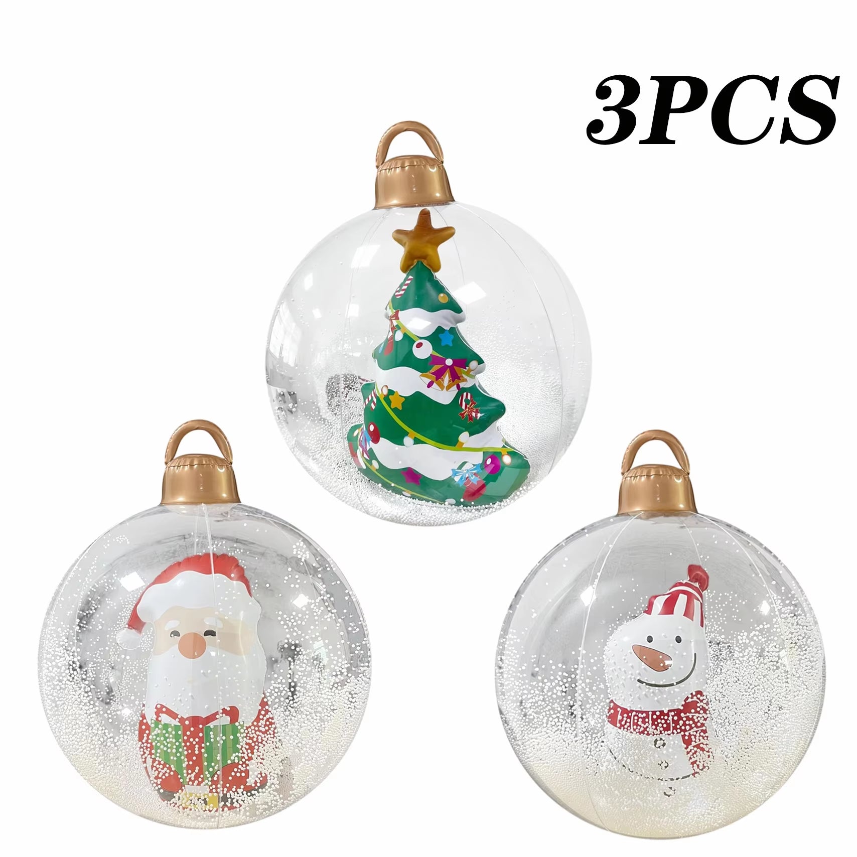 Christmas Balloon Father Christmas Snowman Christmas Tree Balloon Outdoor Light up Christmas Balloons Christmas Party Decoration