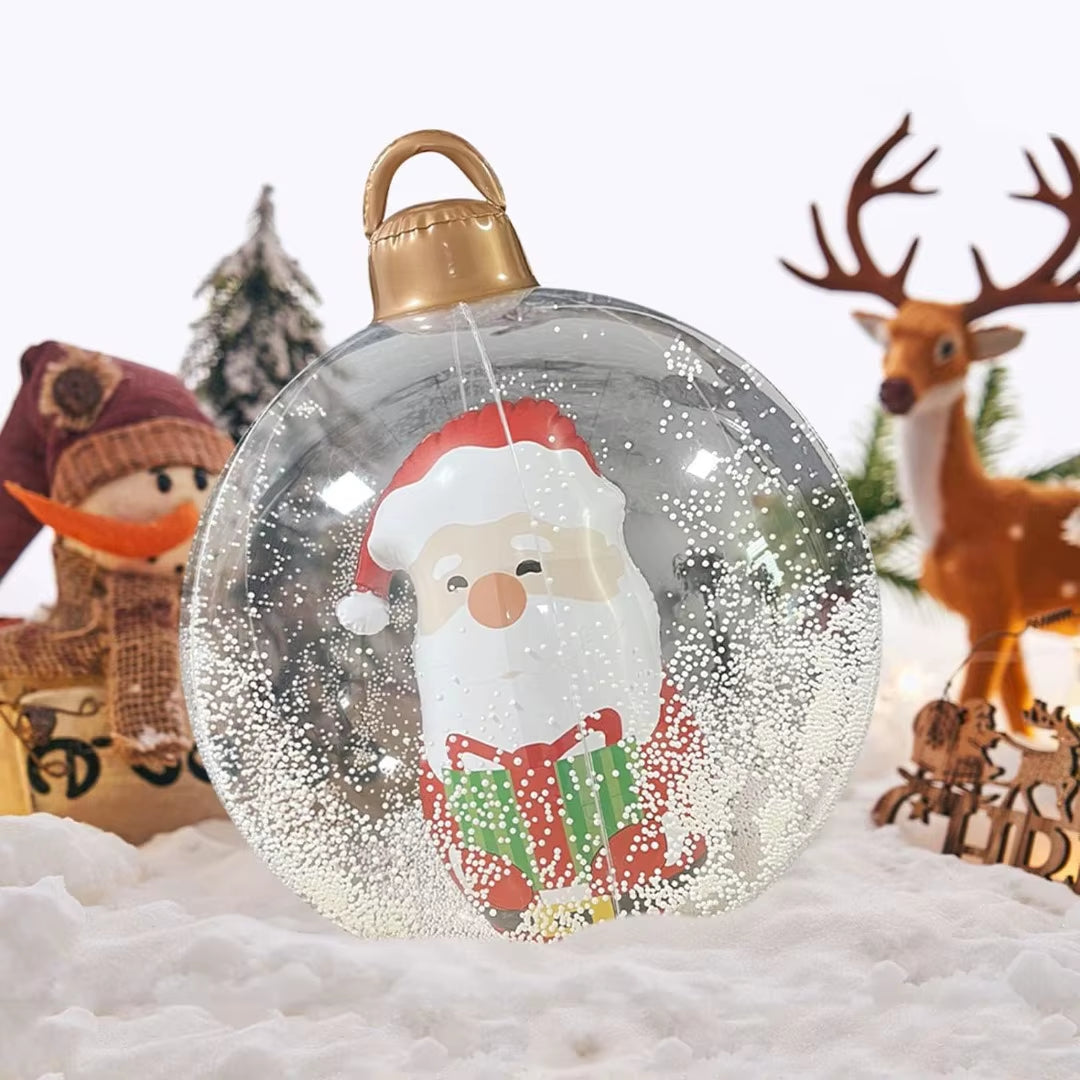 Christmas Balloon Father Christmas Snowman Christmas Tree Balloon Outdoor Light up Christmas Balloons Christmas Party Decoration