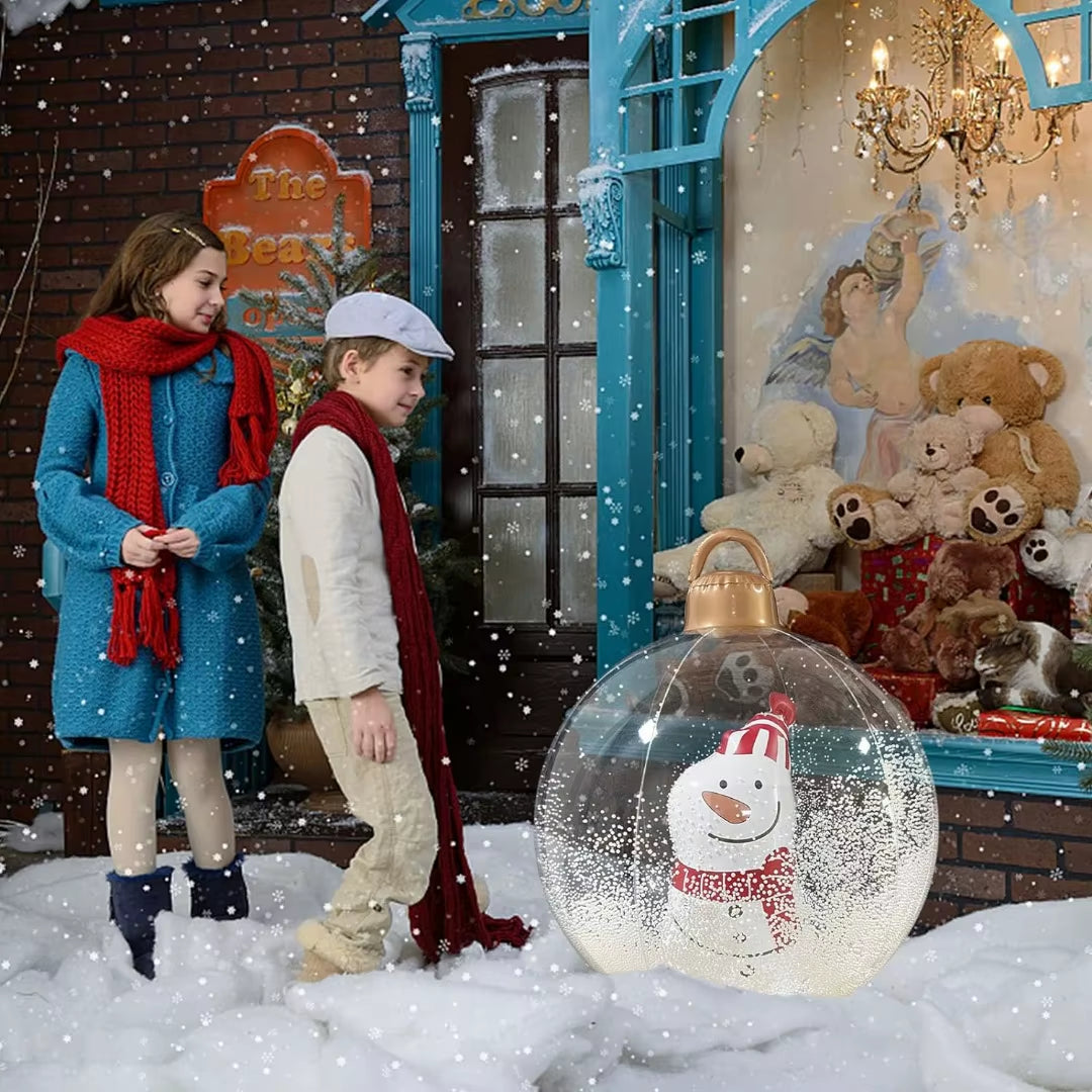 Christmas Balloon Father Christmas Snowman Christmas Tree Balloon Outdoor Light up Christmas Balloons Christmas Party Decoration