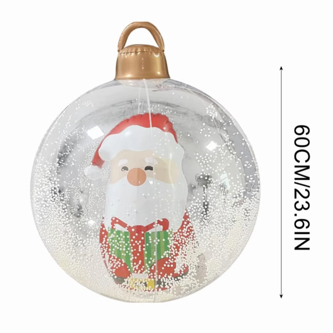 Christmas Balloon Father Christmas Snowman Christmas Tree Balloon Outdoor Light up Christmas Balloons Christmas Party Decoration